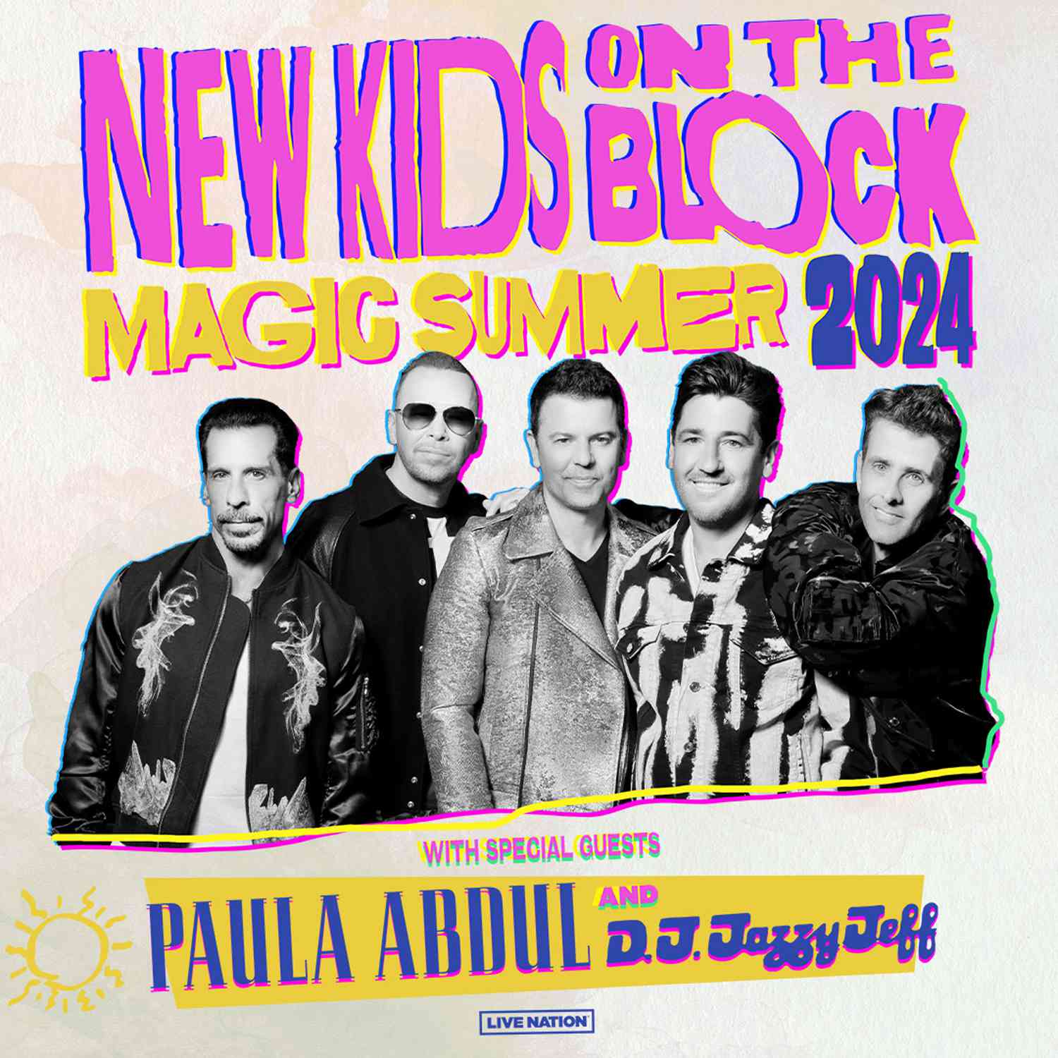 NKOTB, New Kids on the Block, Magic Summer Tour 2024