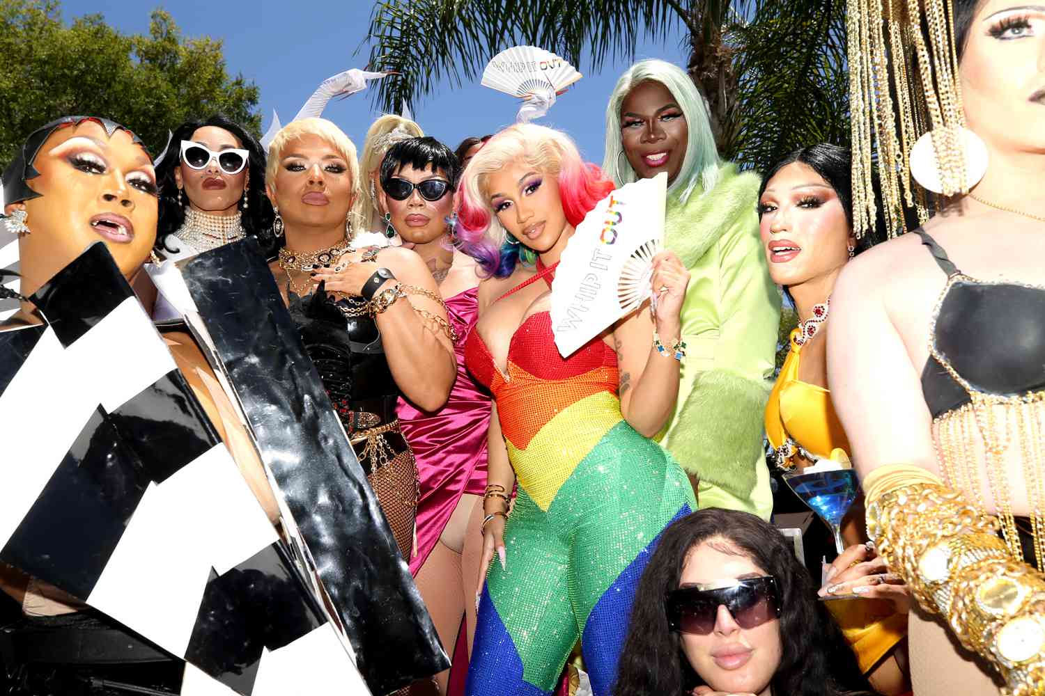 Cardi B and Whipshots Celebrate at WeHo Pride 2022