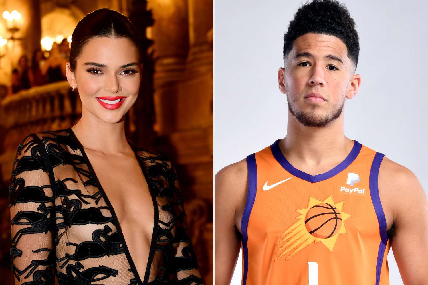 Kendall Jenner and Devin Booker