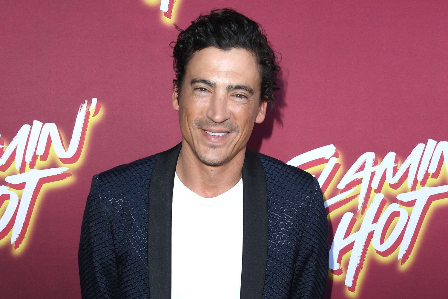 Andrew Keegan arrives at the Los Angeles Special Screening Of Searchlight Pictures' "Flamin' Hot" at Hollywood Post 43 - American Legion on June 09, 2023 in Hollywood, California