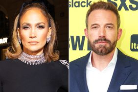 Jennifer Lopez attends the Valentino Haute Couture Spring/Summer 2024 show as part of Paris Fashion Week on January 24, 2024 in Paris, France. ; Ben Affleck attends the world premiere of "Air" at the Paramount Theatre during the 2023 SXSW Conference And Festival on March 18, 2023 in Austin, Texas.