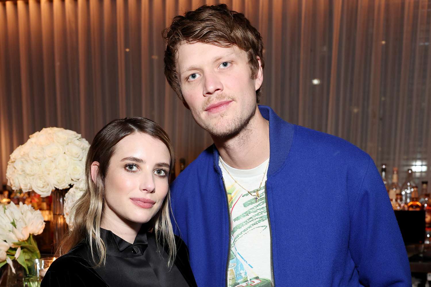 Emma Roberts and Cody John attend Variety Makeup Artistry Dinner with Armani Beauty at Ardor on March 09, 2023 in West Hollywood, California.