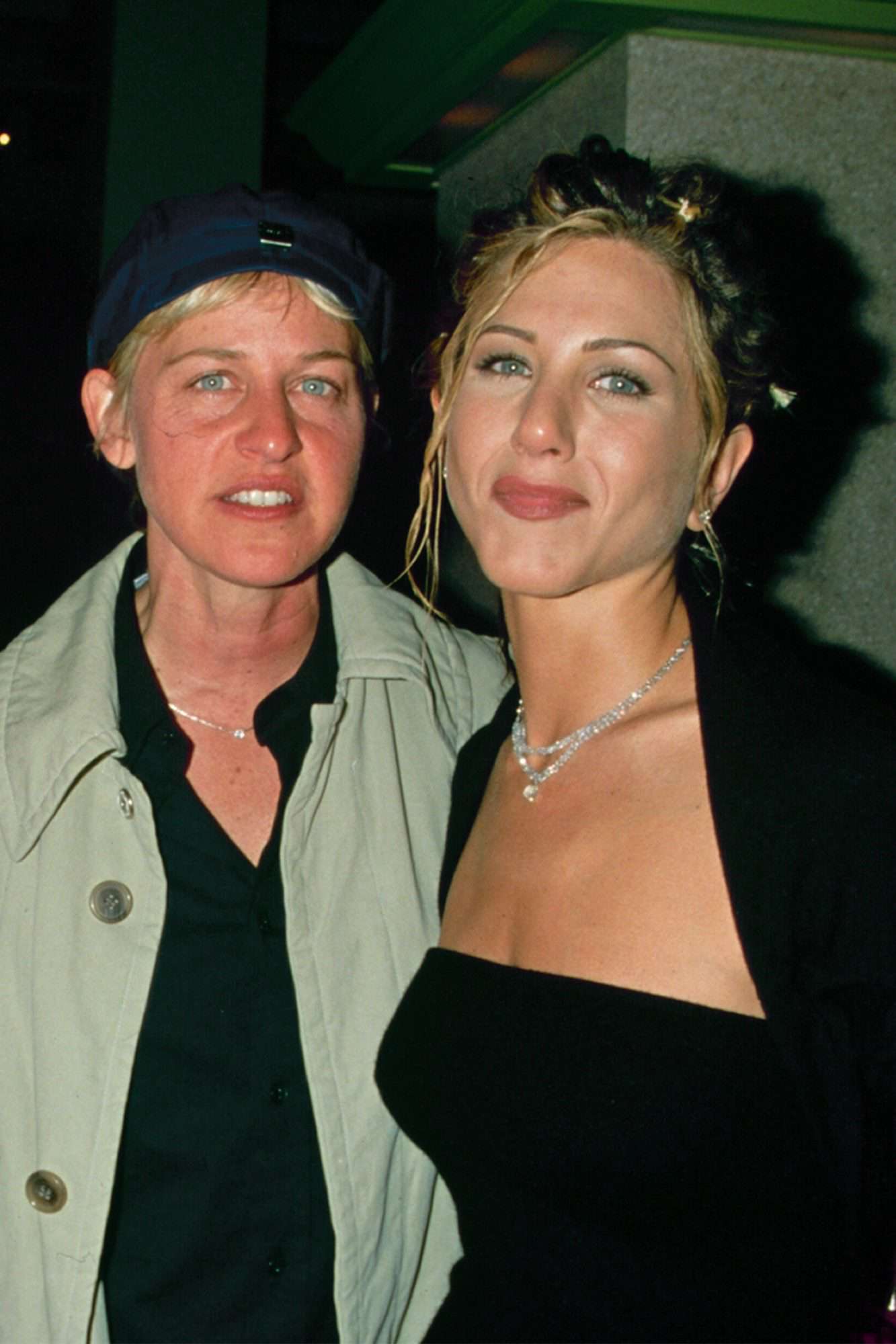 Ellen Degeneres and Jennifer Aniston