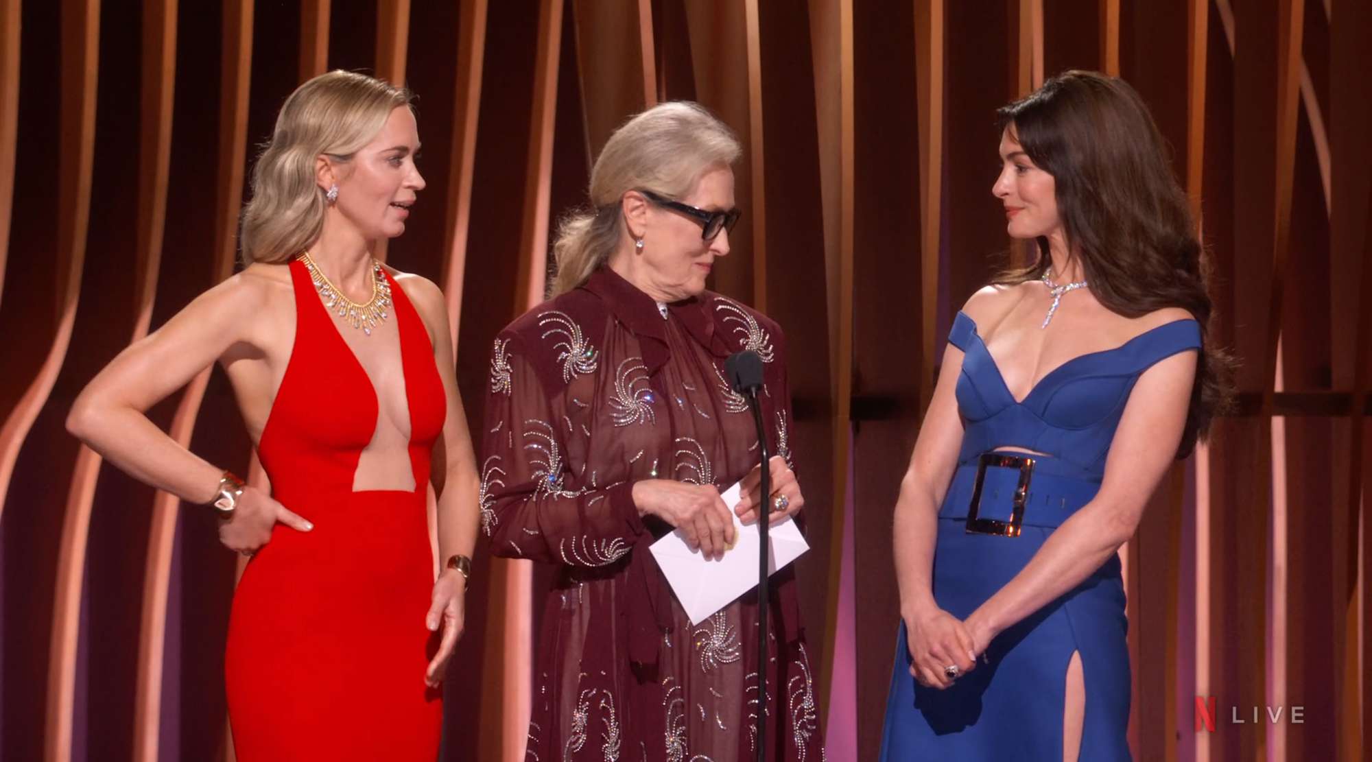 Emily Blunt, Meryl Streep, Anne Hathaway, SAG Awards 2024