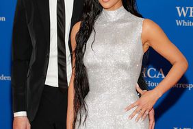 WASHINGTON, DC - APRIL 30: Pete Davidson and Kim Kardashian attendthe 2022 White House Correspondents' Association Dinner at Washington Hilton on April 30, 2022 in Washington, DC. (Photo by Paul Morigi/Getty Images)