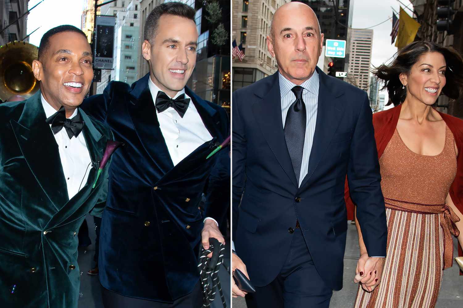 Don Lemon, Tim Melone, Matt Lauer and Shamin Abas