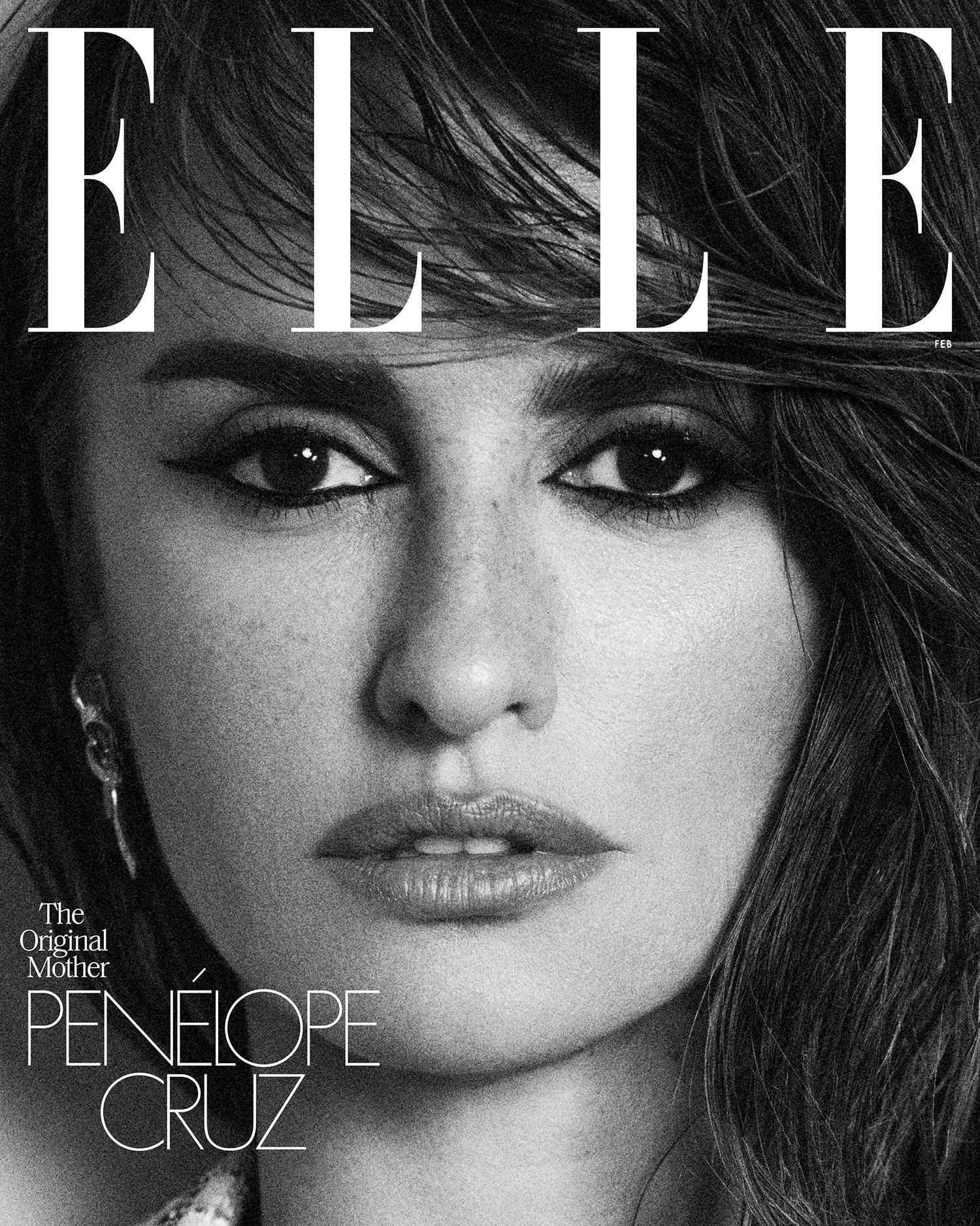 Penelope Cruz Covers ELLE's February 2024 Issue