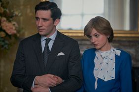 Josh O'Connor and Emma Corrin in The Crown 