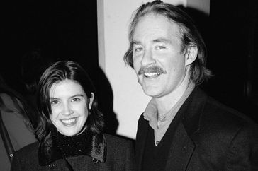 Phoebe Cates and husband Kevin Kline attend opening night party for the play "The Merchant of Venice" at the Public Theater on Lafayette St. 