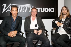 Actor Matthew McConaughey, director Jean-Marc Vallée and actor Jared Leto