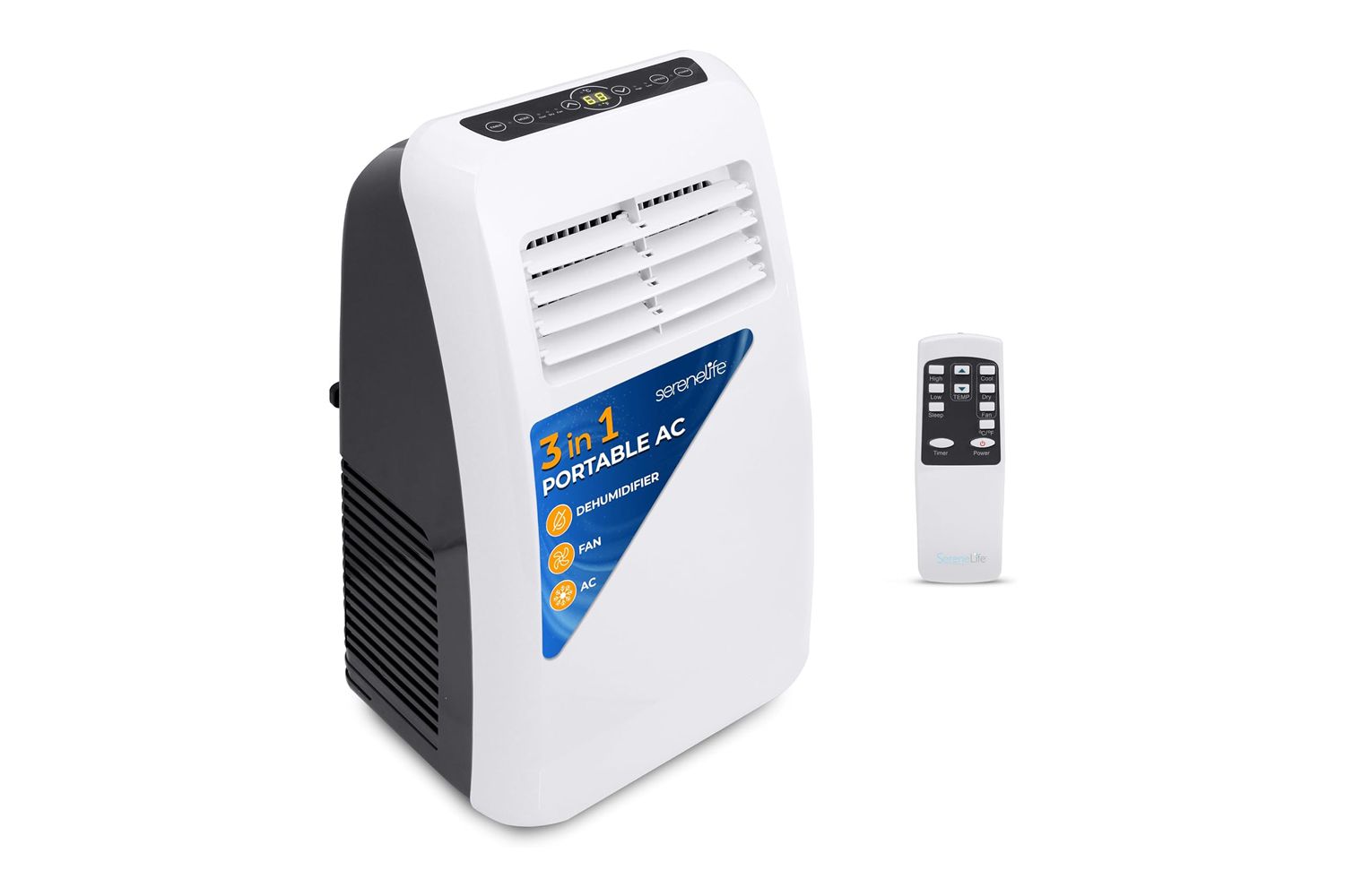 SereneLife Compact Portable Air Conditioner