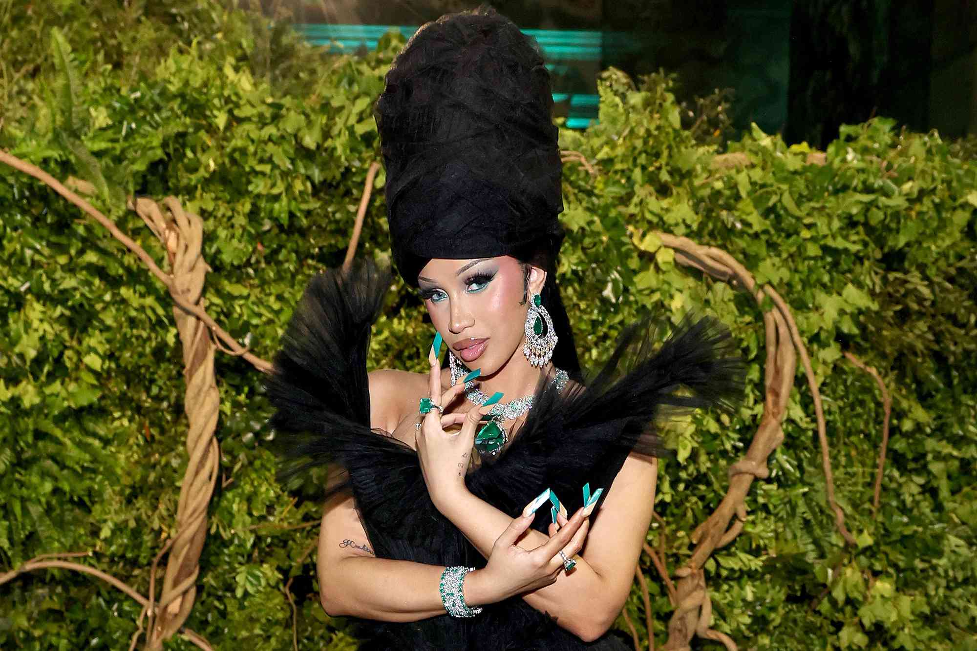 Cardi B attends The 2024 Met Gala 