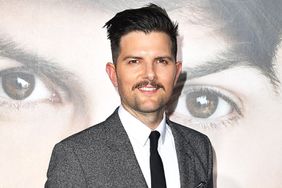 Adam Scott arrive at the Premiere Of HBO's "Big Little Lies" at TCL Chinese Theatre on February 7, 2017 in Hollywood, California.