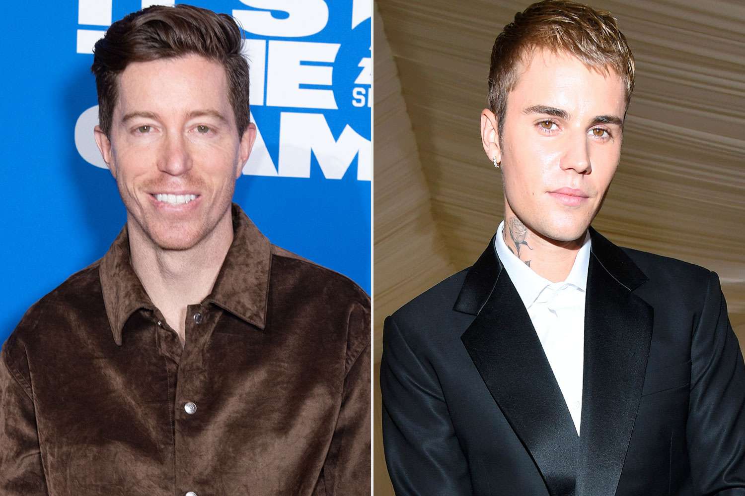 Shaun White, Justin Bieber 