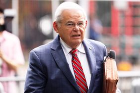 en. Bob Menendez (D-NJ) arrives for his federal bribery case in Manhattan federal court on July 12, 2024 in New York City. Menendez and his wife Nadine are accused of taking bribes of gold bars, a luxury car, and cash in exchange for using Menendez's position to help the government of Egypt and other corrupt acts according to an indictment from the Southern District of New York. The trial is expected to go to the jury any day. 