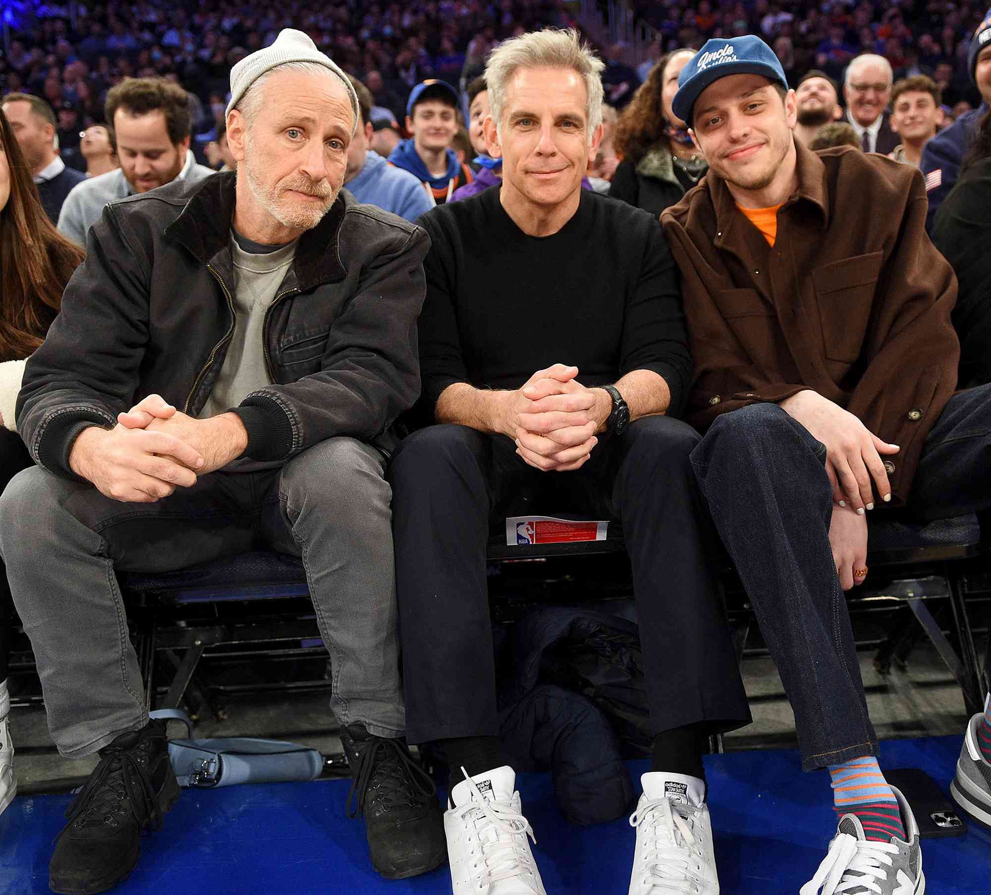 Jon Stewart Ben Stiller Pete Davidson