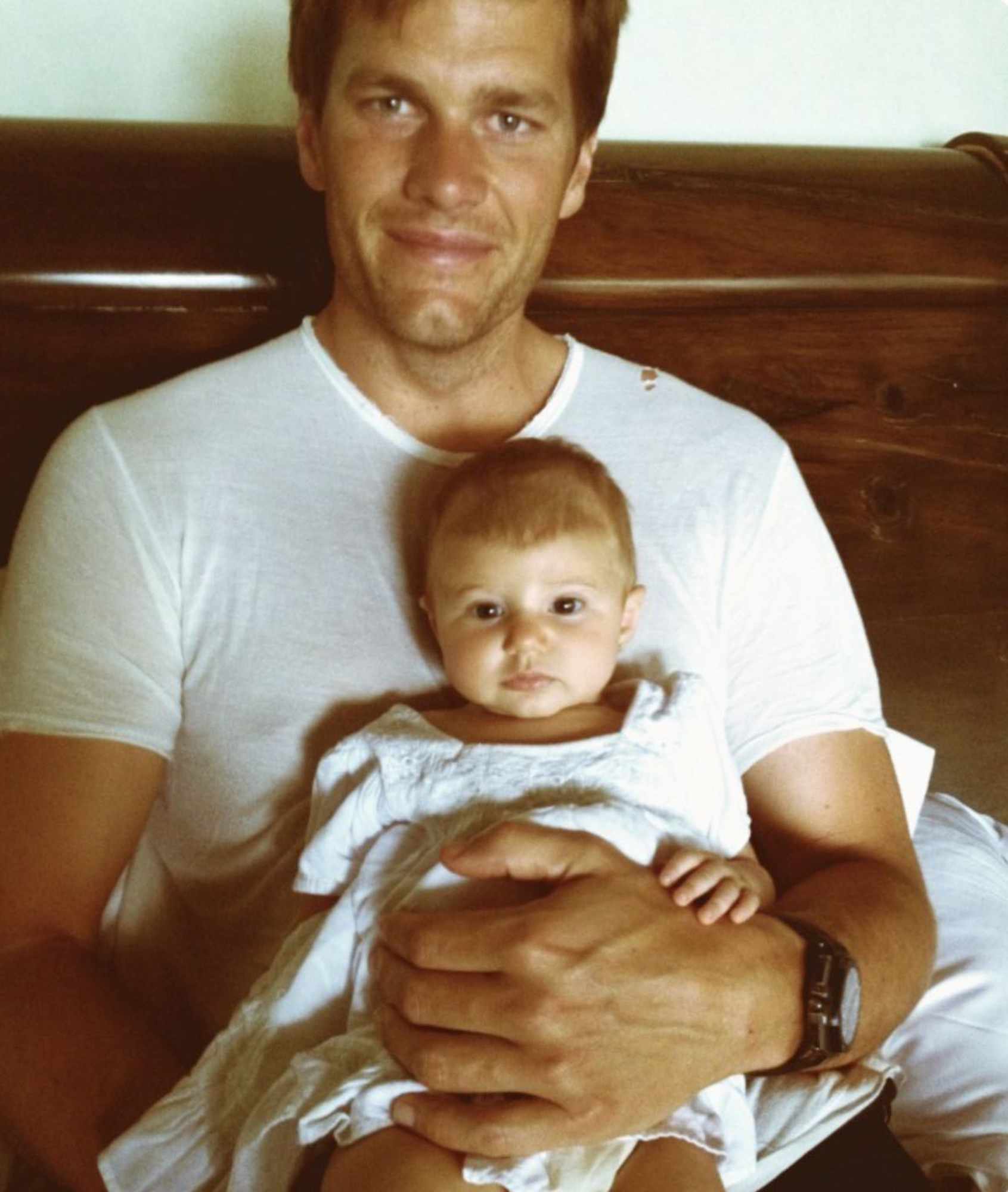 Tom Brady and Vivian Brady.