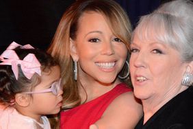 Mariah Carey and her mom Patricia.