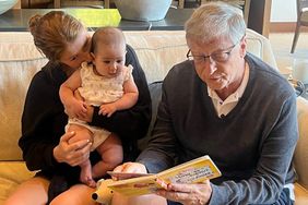 Jennifer Gates Shares Sweet Photo of Bill Gates on Grandpa Duty Reading to Baby Leila on Fourth of July