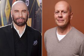 John Travolta (left); Bruce Willis