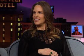 Hillary Swank appears on 'The Late Late Show with James Corden'