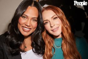 Ayesha Curry and Lindsay Lohan at The Plaza Hotel in NYC March 7