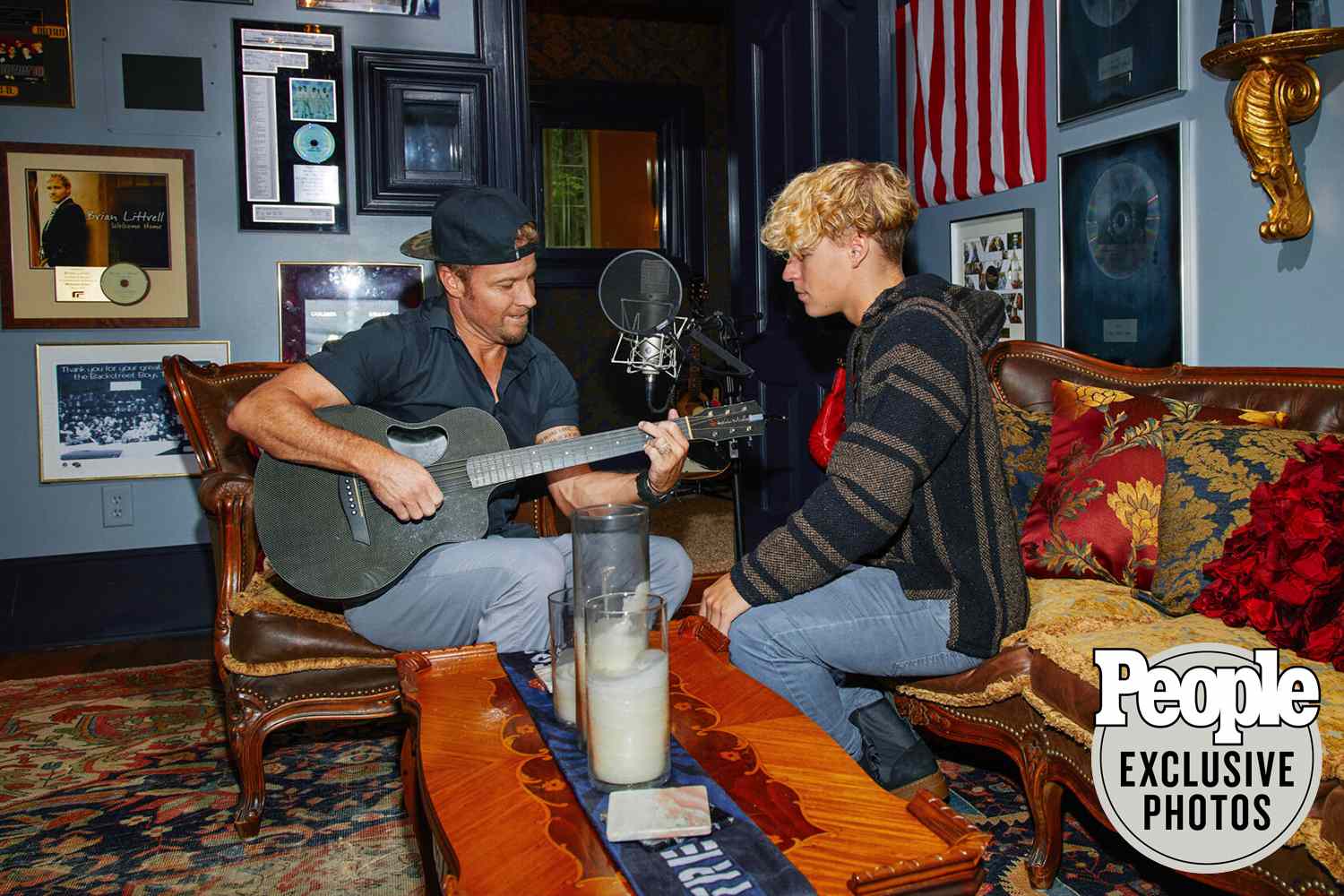 brian littrell home tour