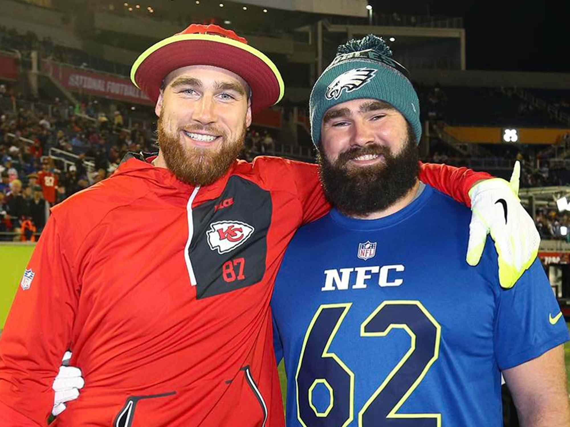 Travis and Jason Kelce