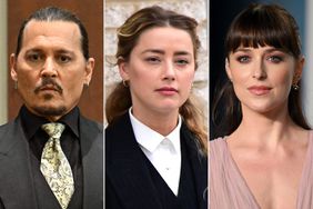 Johnny Depp, Amber Heard, Dakota Johnson