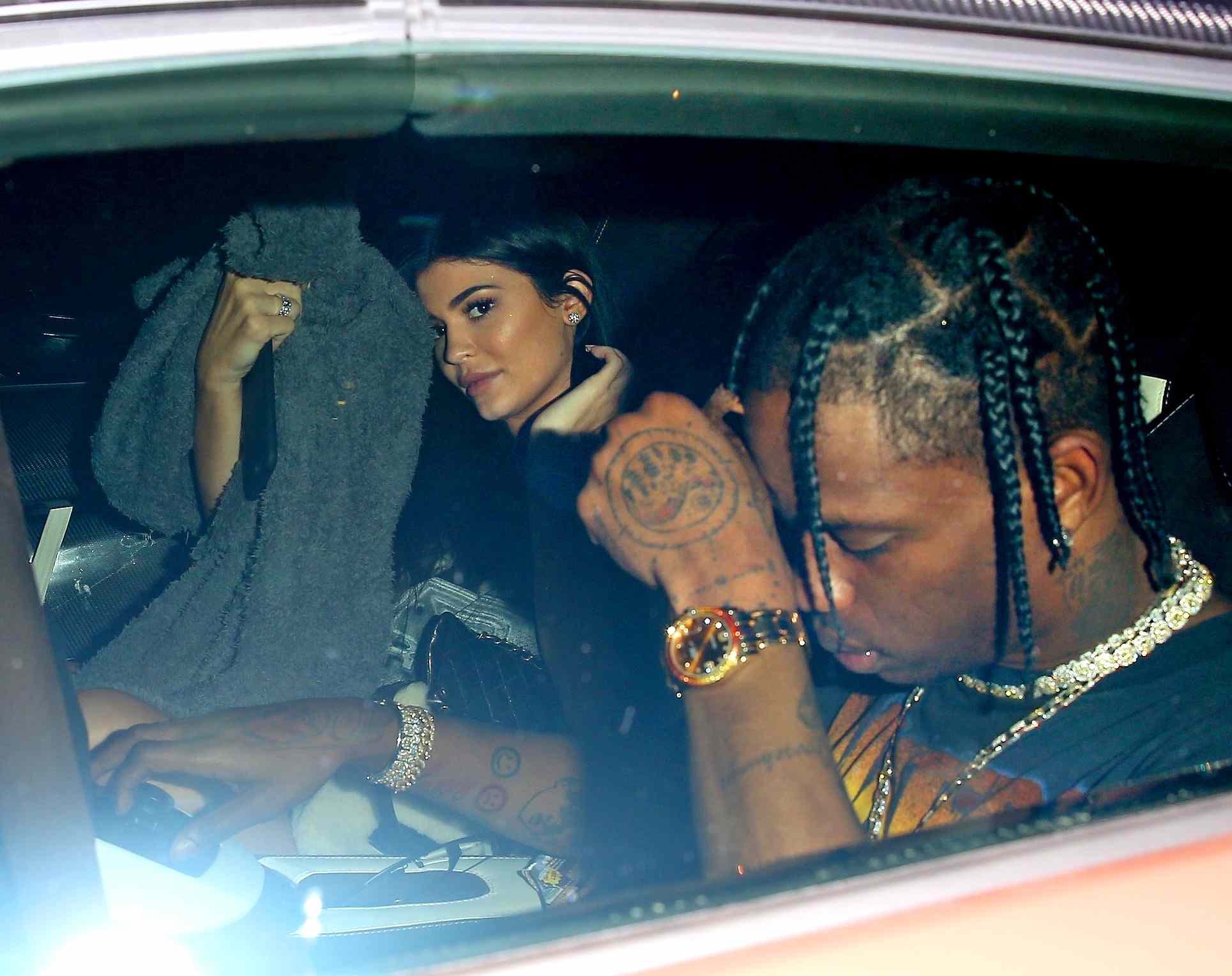 Kylie Jenner and Travis Scott have a movie date for Kylie's 20th birthday