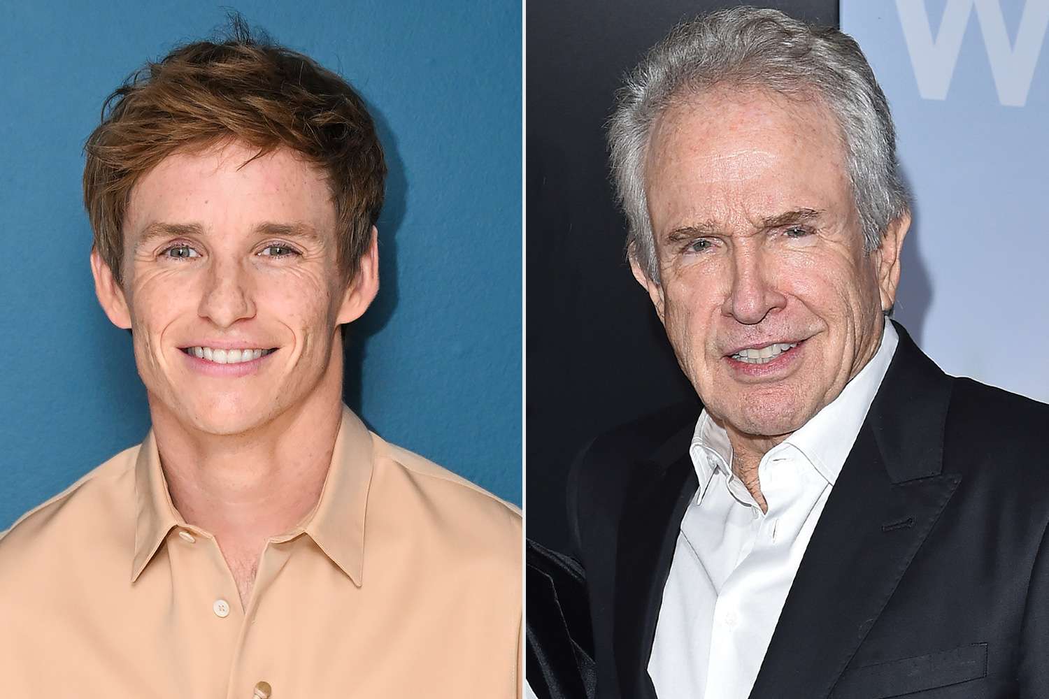 Eddie Redmayne and Warren Beatty