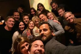 Justin Theroux friendsgiving