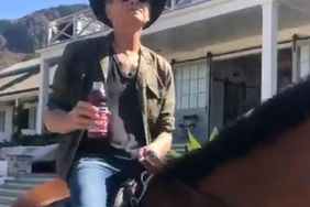 Fleetwood Mac's Lindsey Buckingham Does the TikTok 'Dreams' Challenge on Horseback