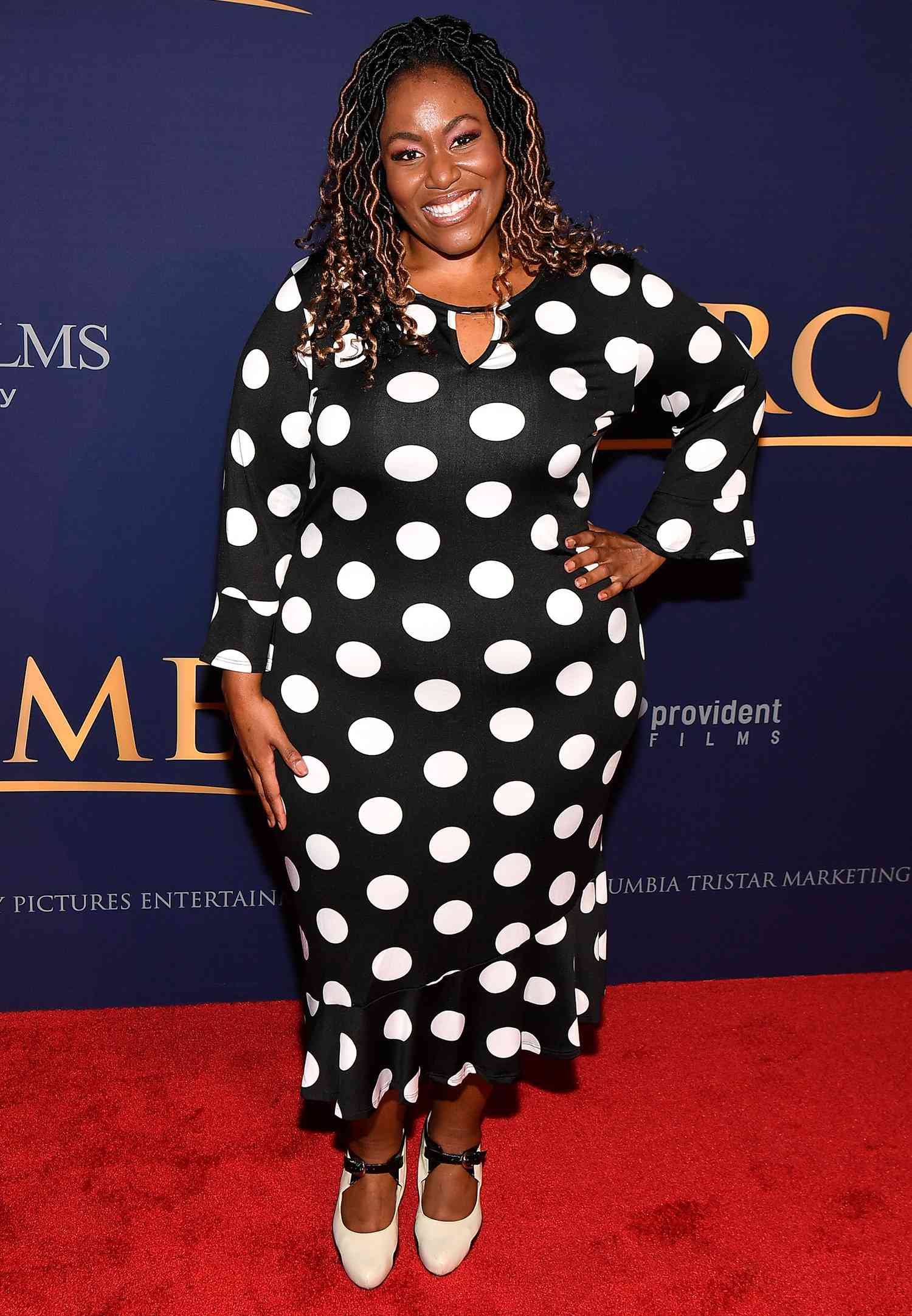 Mandisa attends the premiere of "Overcomer" at The Woodruff Arts Center & Symphony Hall 