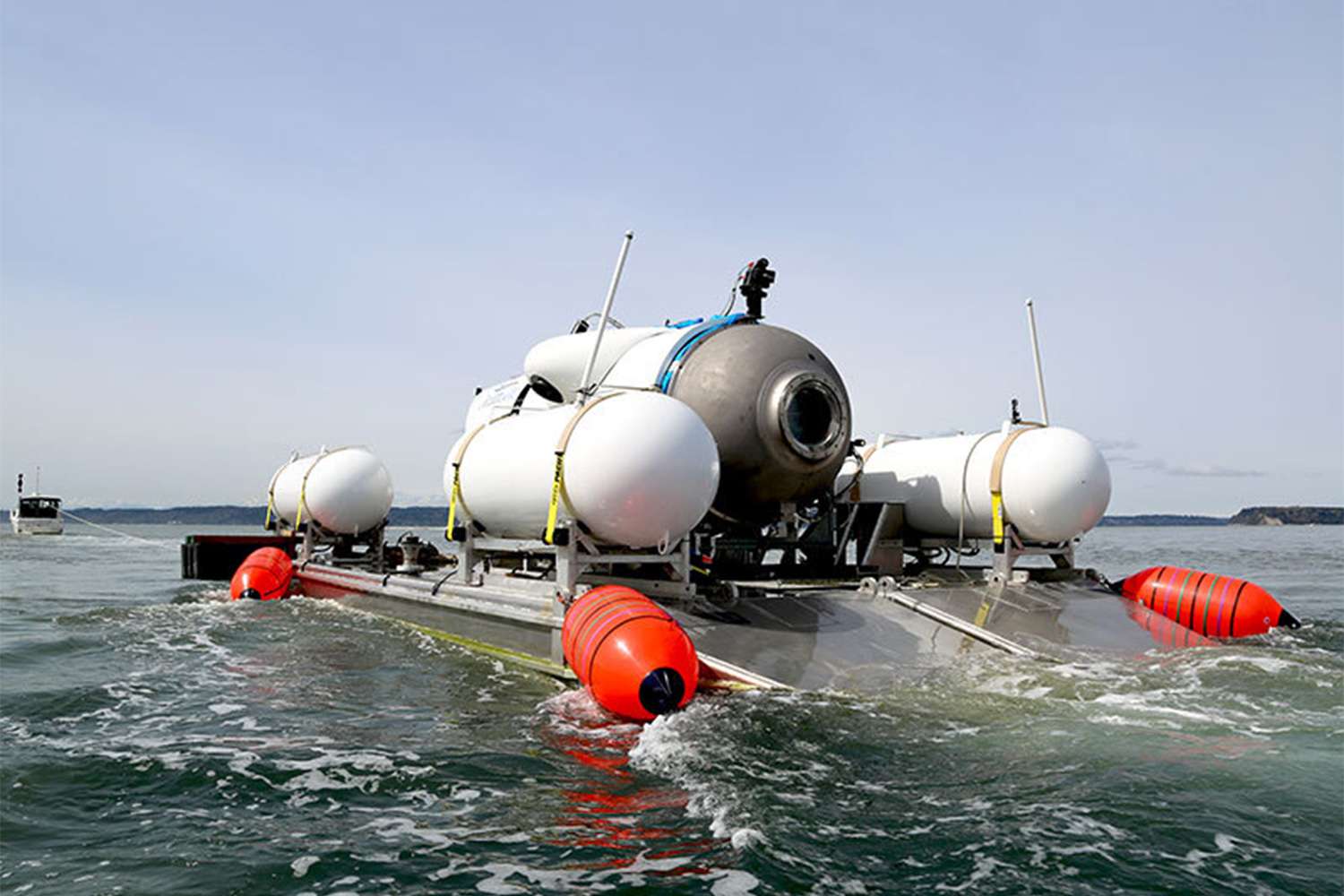 An undated photo shows tourist submersible 