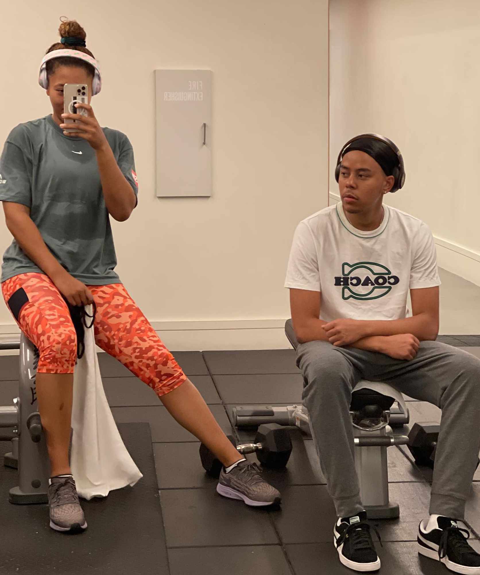 Naomi Osaka and Cordae