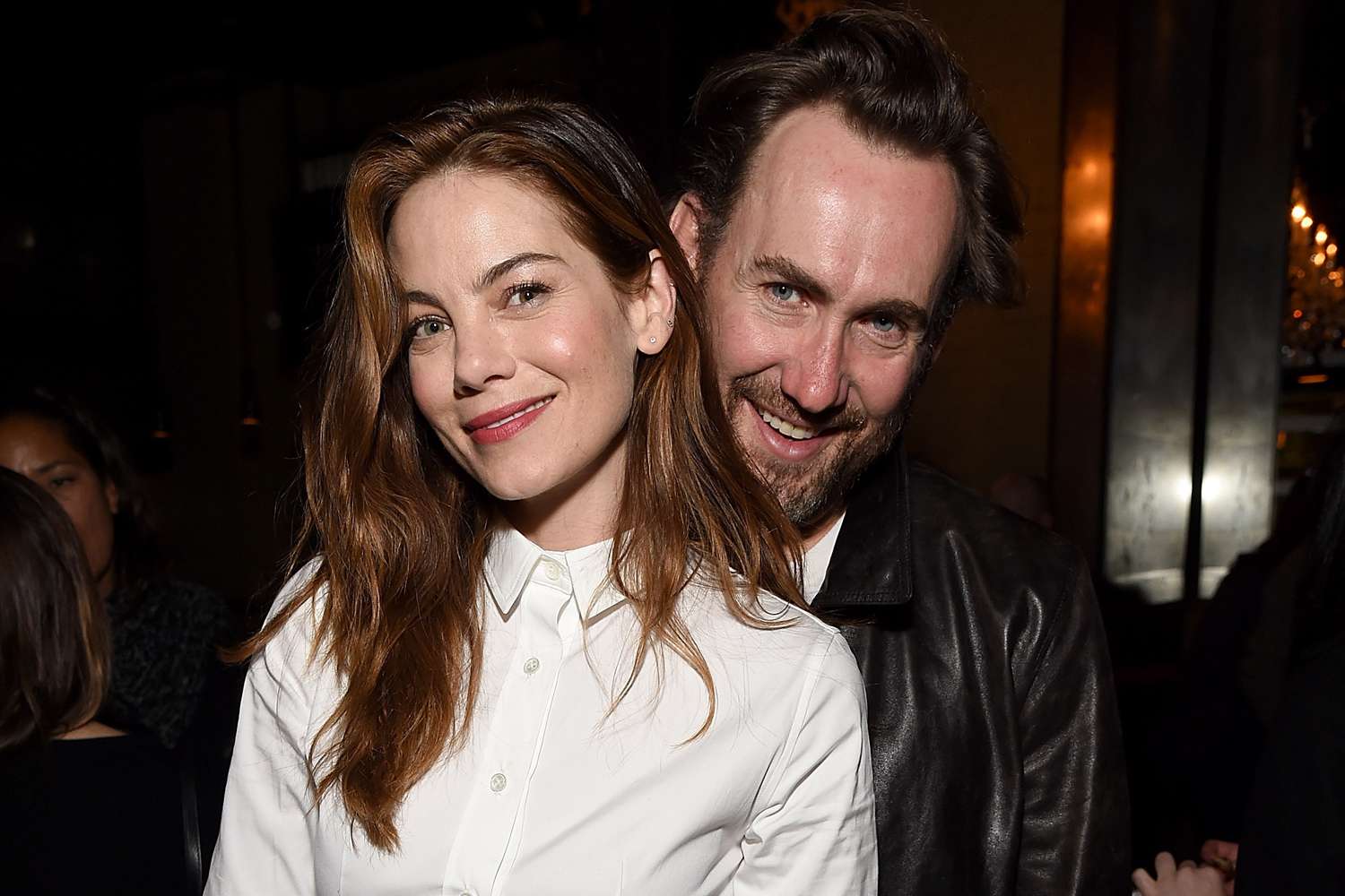 Michelle Monaghan (L) and Peter White attend the after party for the Los Angeles Special Screening of 'The Vanishing of Sidney Hall' on February 22, 2018