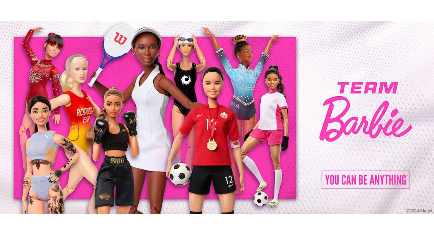 Barbie dolls will honor tennis champion Venus Williams and eight other athletes as part of a project announced by Mattel 