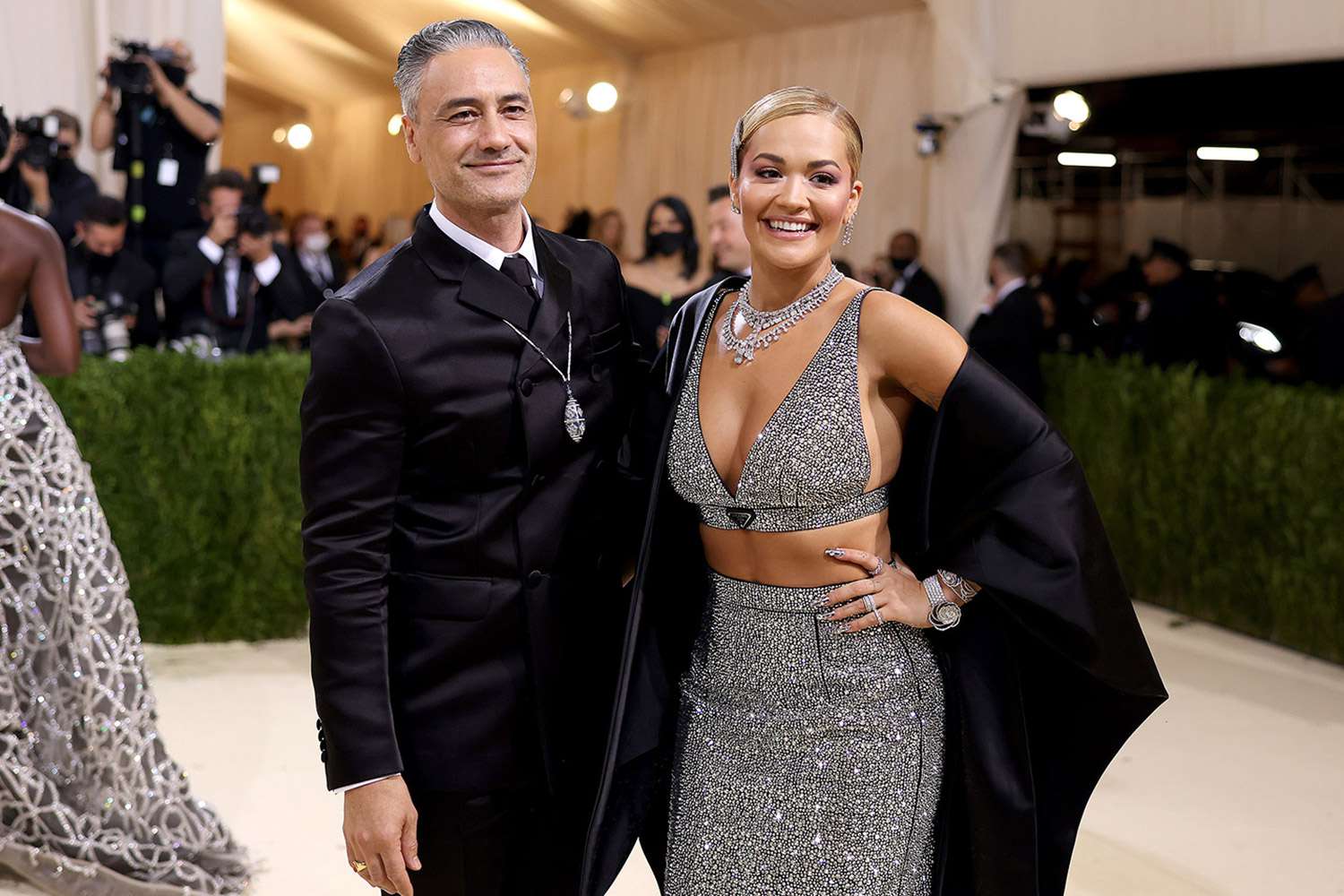 Taika Waititi and Rita Ora