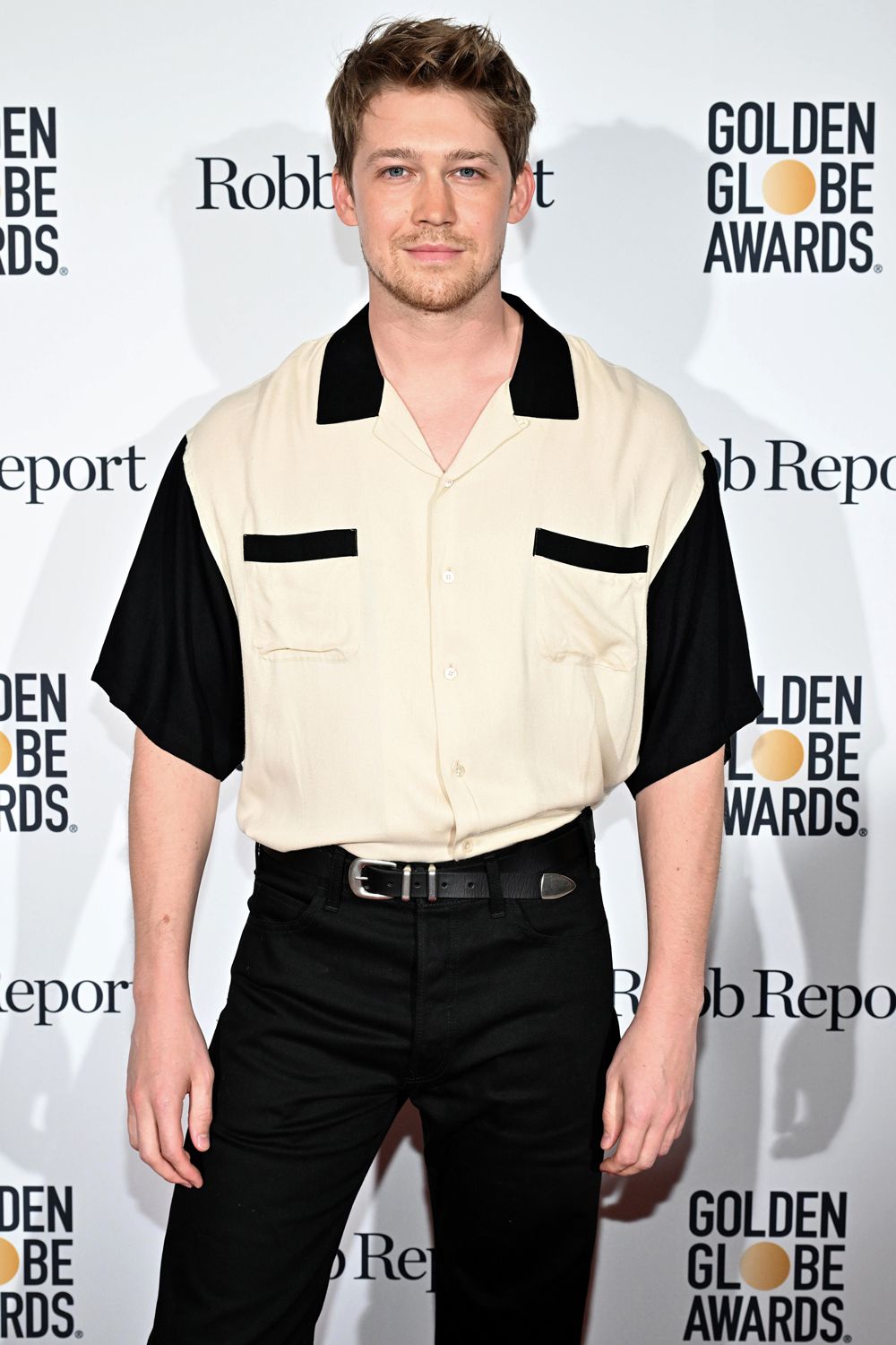 Joe Alwyn at the Golden Globes and Robb Report cocktail party to celebrate the 77th Annual Cannes Film Festival held at the Carlton Hotel Penthouse 