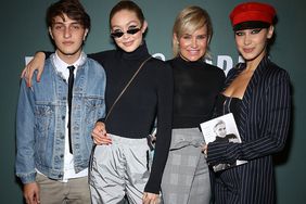 Anwar Hadid, Gigi Hadid, Yolanda Hadid and Bella Hadid attend the book signing of Yolanda Hadid's new book "Believe Me: My Battle with the Invisible Disability of Lyme Disease" at Barnes & Noble Tribeca on September 13, 2017 in New York City