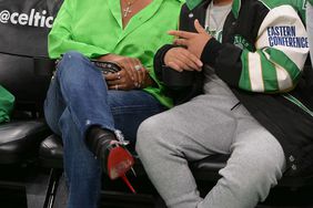 Actress Nia Long attends Game Three of the 2022 NBA Finals on June 8, 2022 between the Golden State Warriors and Boston Celtics at the TD Garden in Boston, Massachusetts.