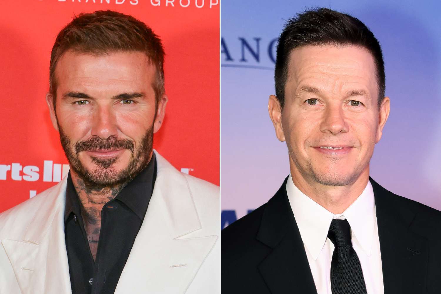 david beckham and mark wahlberg