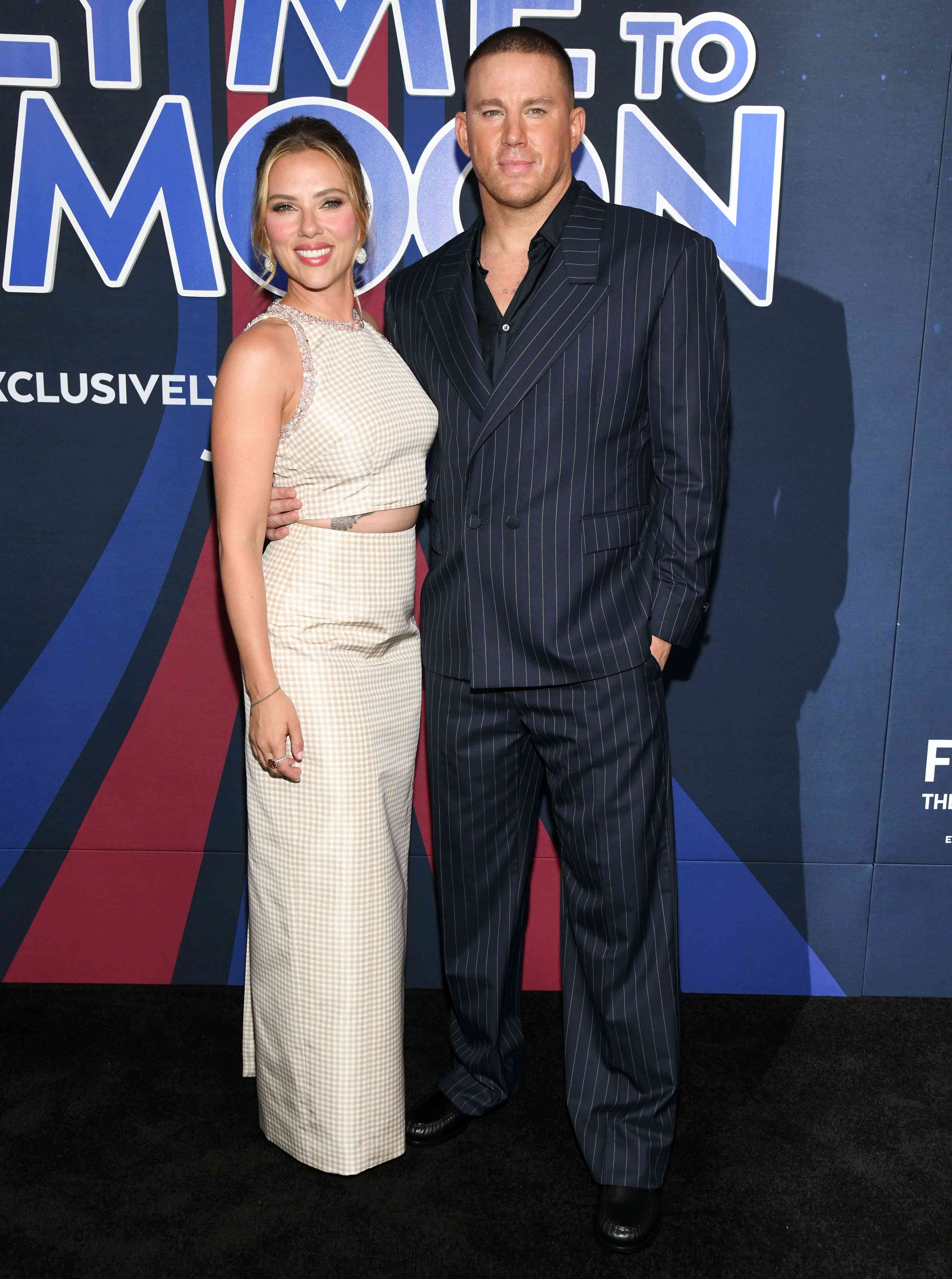 Scarlett Johansson and Channing Tatum New York 07 08 24