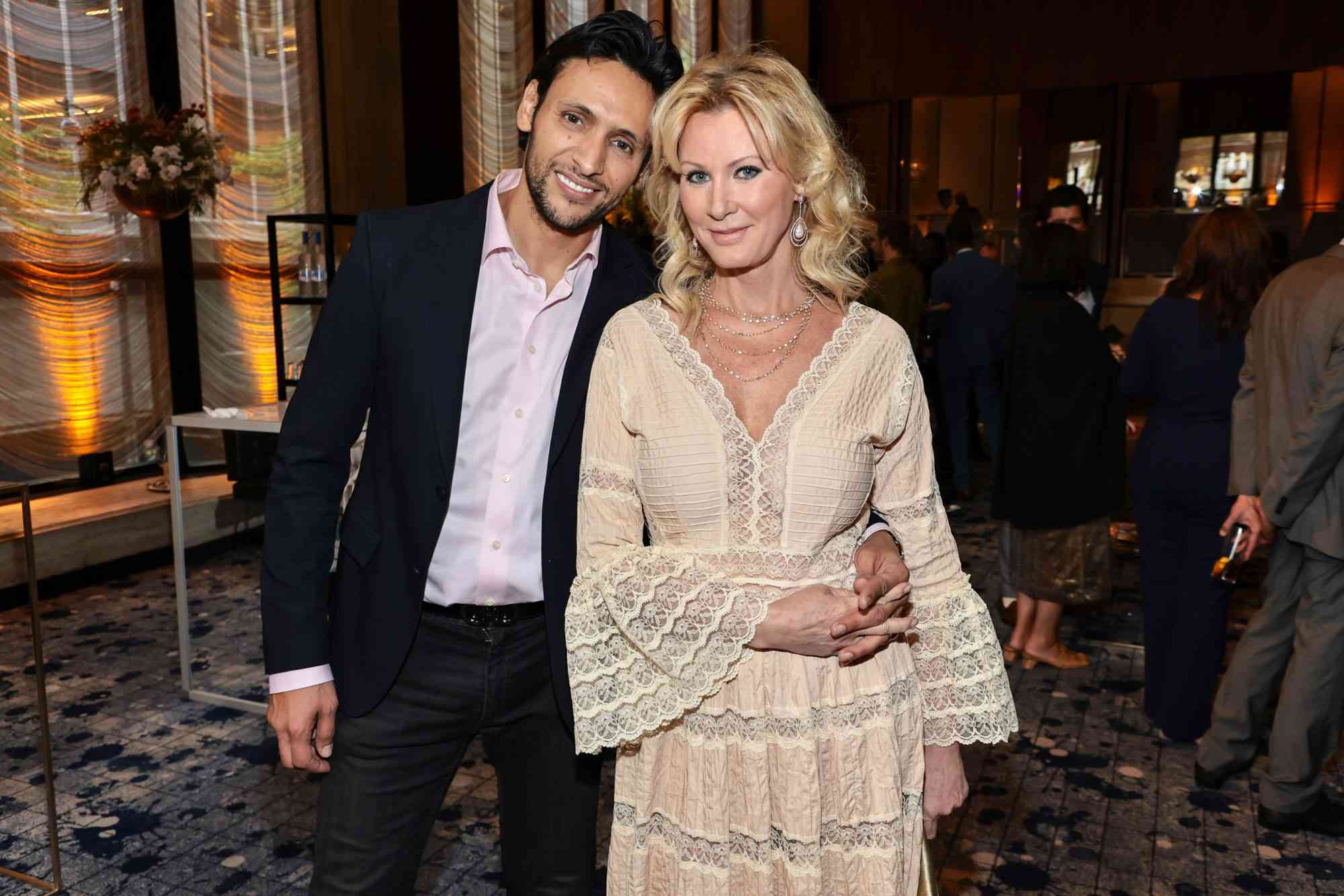 NEW YORK, NEW YORK - MAY 17: (L-R) Ben Youcef and Sandra Lee attend The Hollywood Reporter Most Powerful People In Media Presented By A&E at The Pool on May 17, 2022 in New York City. (Photo by Jamie McCarthy/Getty Images for The Hollywood Reporter)