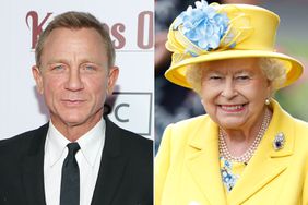 Daniel Craig and Queen Elizabeth