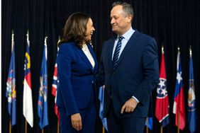 Kamala Harris and Douglas Emhoff