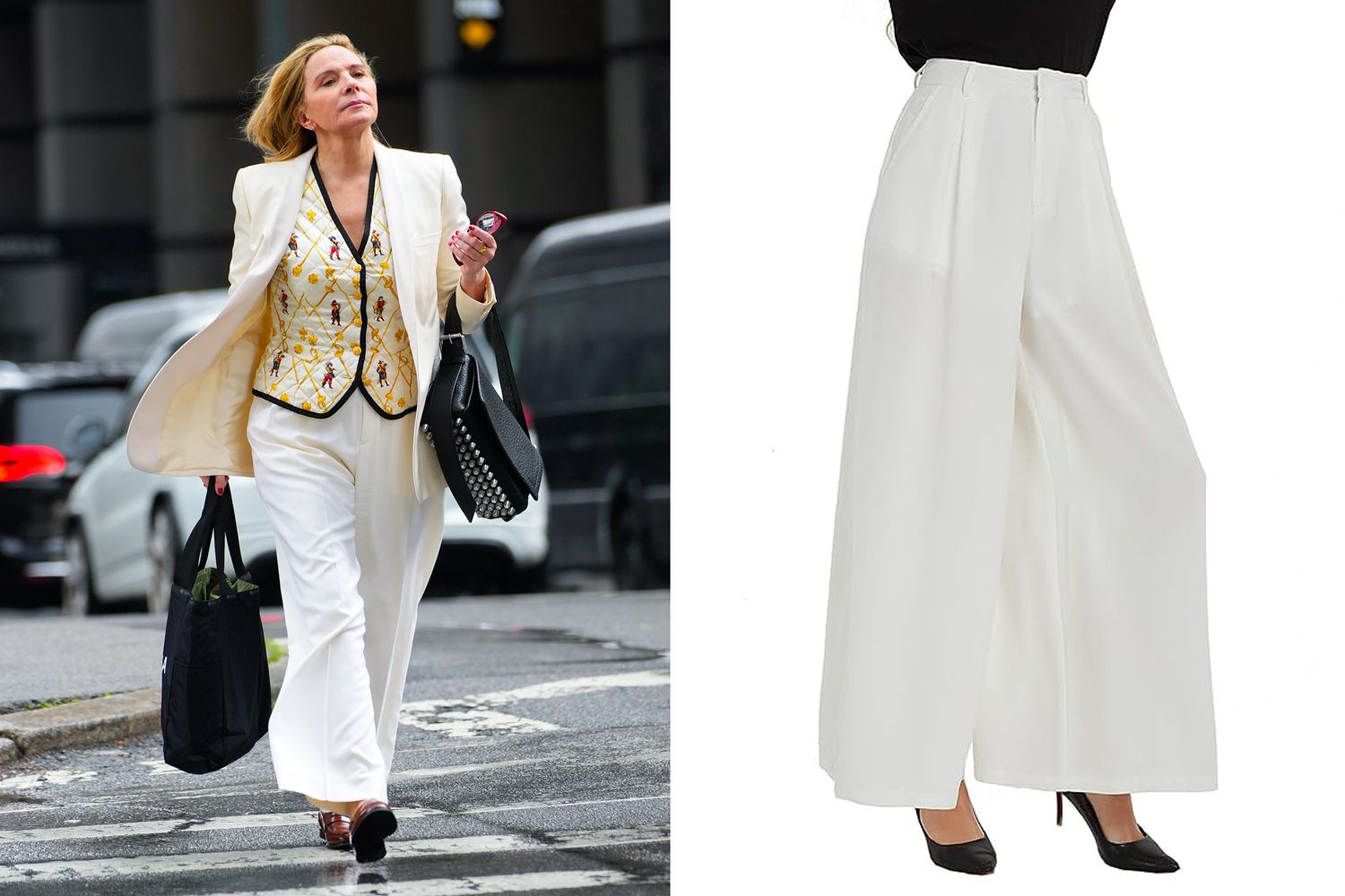 celeb wide leg pants 