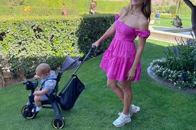 Katharine McPhee Dons Bunny Ears for Scenic Easter Outing with Husband David Foster and Son Rennie