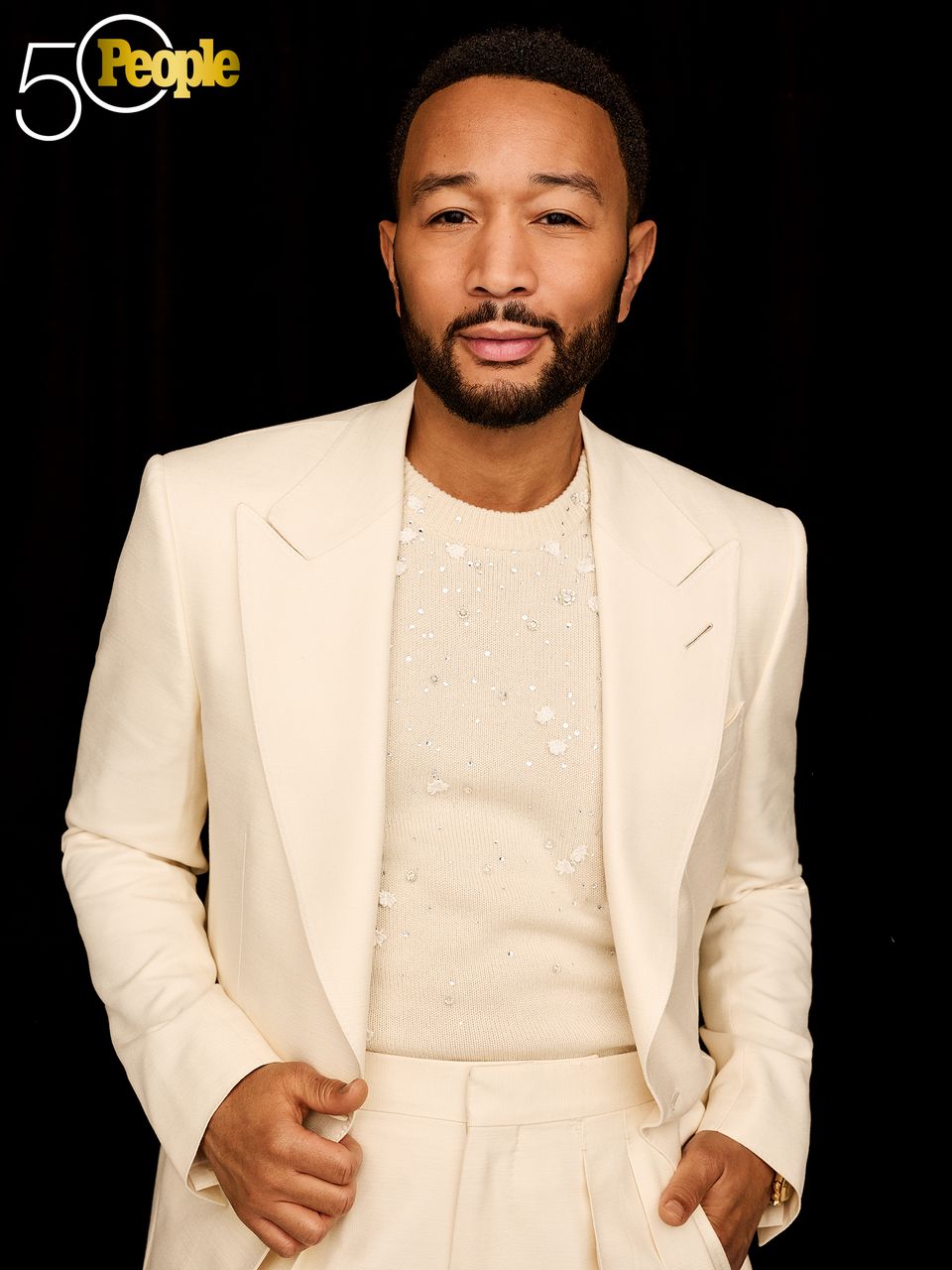 People 50th Anniversary JOHN LEGEND Photographed 3/8/24 at Smashbox Studios in Culver City, CA.